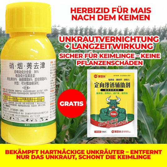 36 % Flüssiges Unkrautbekämpfungsmittel für Maisfelder | Nachauflauf-Formel zur Pflanzenkontrolle