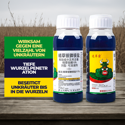 Glyphosate Herbicide Haute Concentration – Désherbant pour l'entretien des terres et des surfaces