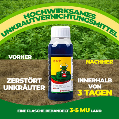Glyphosate Herbicide Haute Concentration – Désherbant pour l'entretien des terres et des surfaces