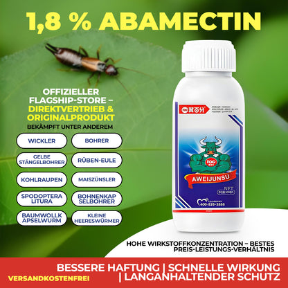 Abamectin 1,8 % EC – Insektizid & Akarizid für Gemüse, Obst und Zierpflanzen