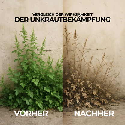 Glyphosat Herbizid Hochkonzentrat – Unkrautvernichter für Land- & Flächenpflege (Gelb)