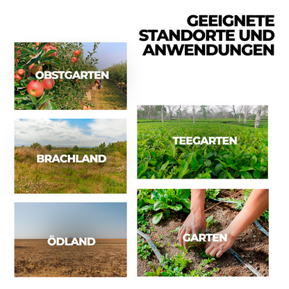 Glyphosat Herbizid Hochkonzentrat – Unkrautvernichter für Land- & Flächenpflege (Gelb)